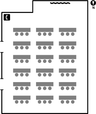 第５会議室　平面図